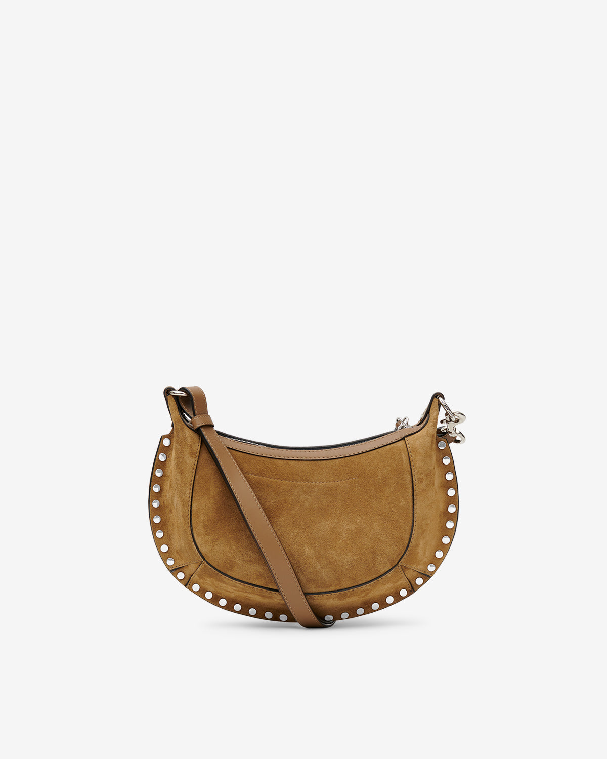 Sac Moon Pocket en cuir velours