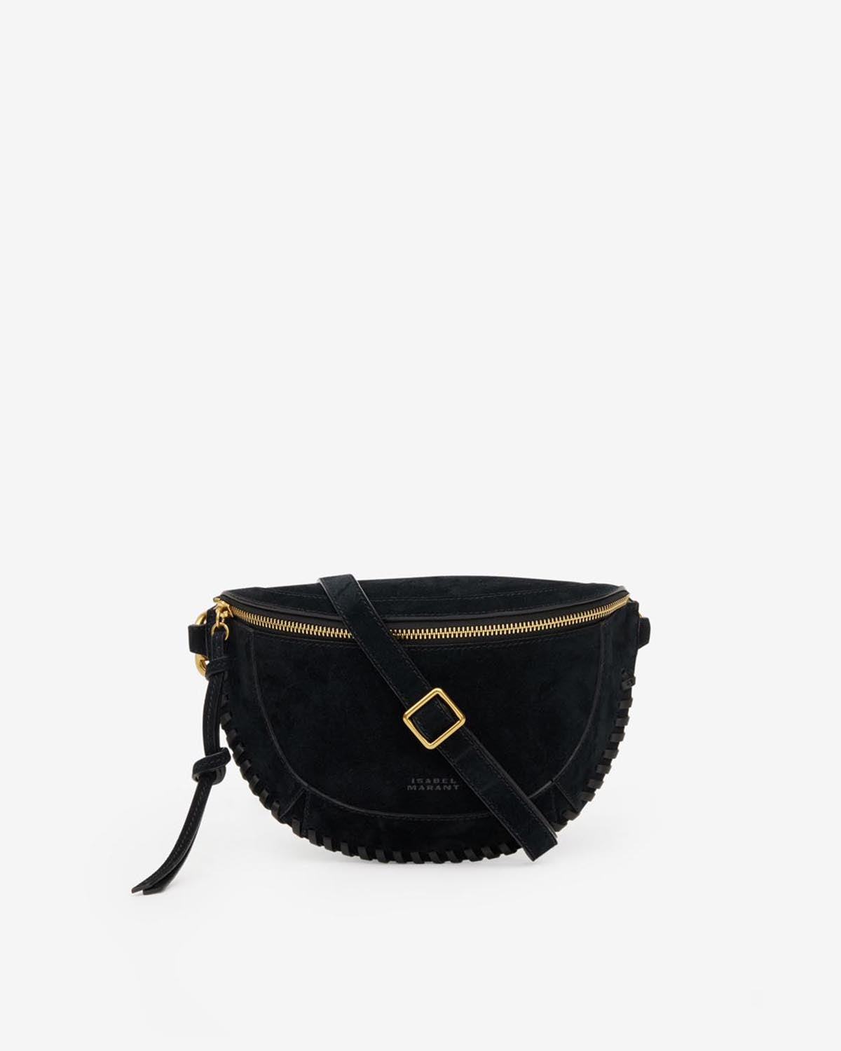 Banane Skano en cuir velours