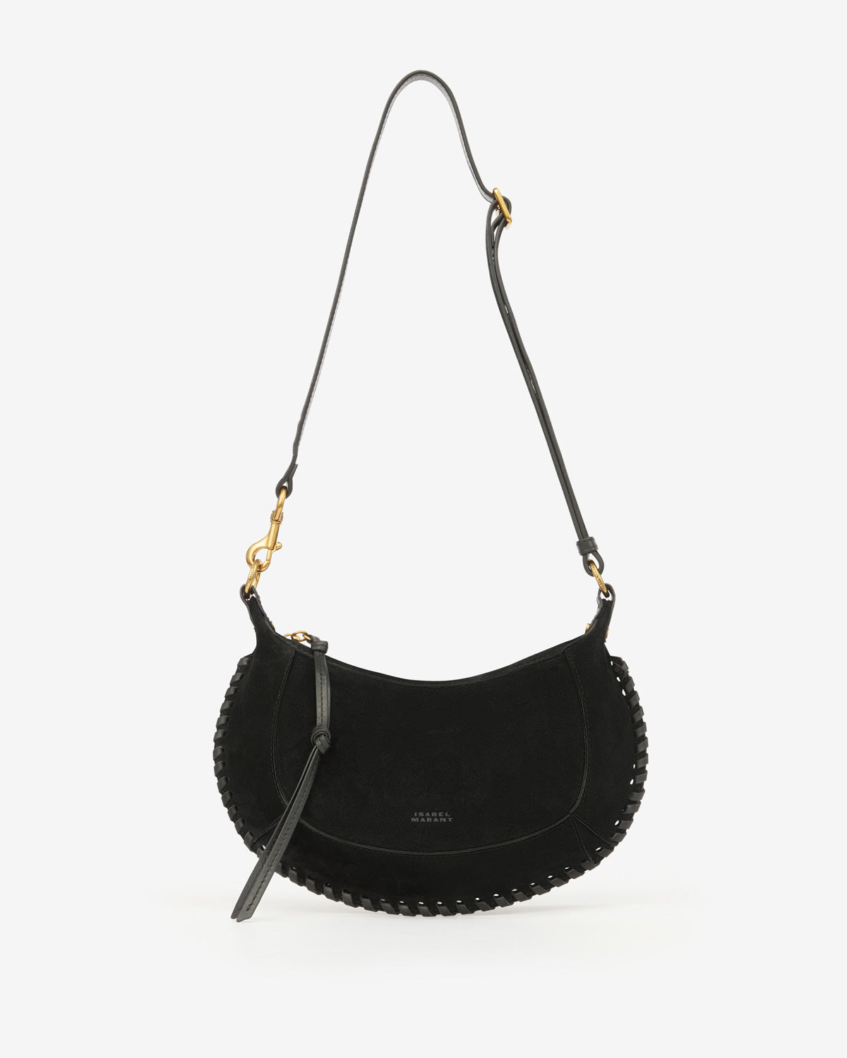 Sac Oskan Moon en cuir velours