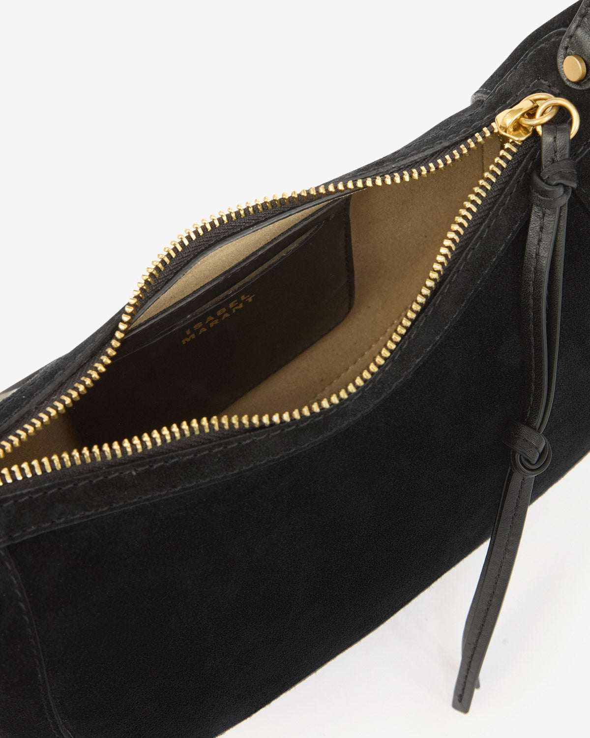 Sac Oskan Moon en cuir velours