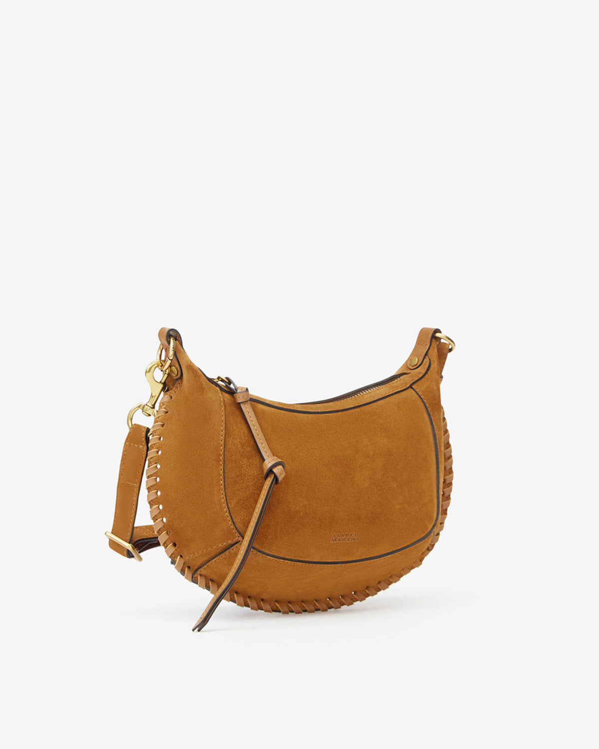 Sac Oskan Moon en cuir velours