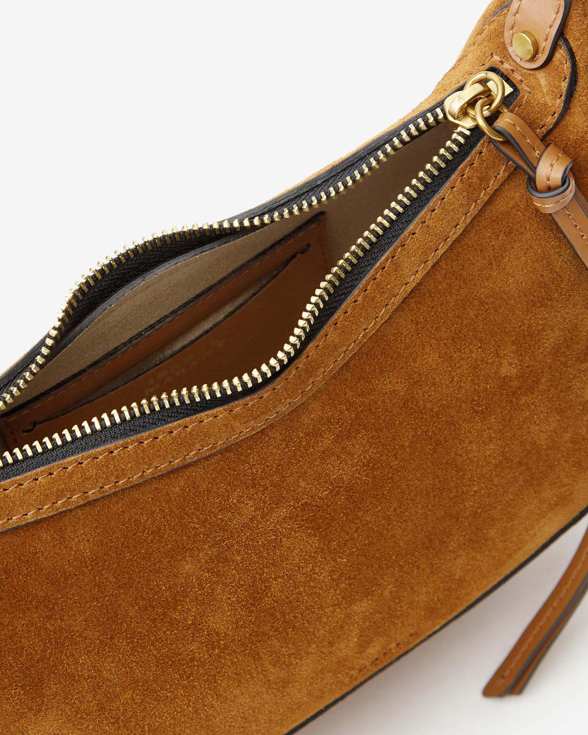 Sac Oskan Moon en cuir velours