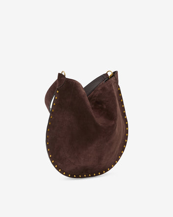 Sac Oskan Hobo Soft en cuir velours
