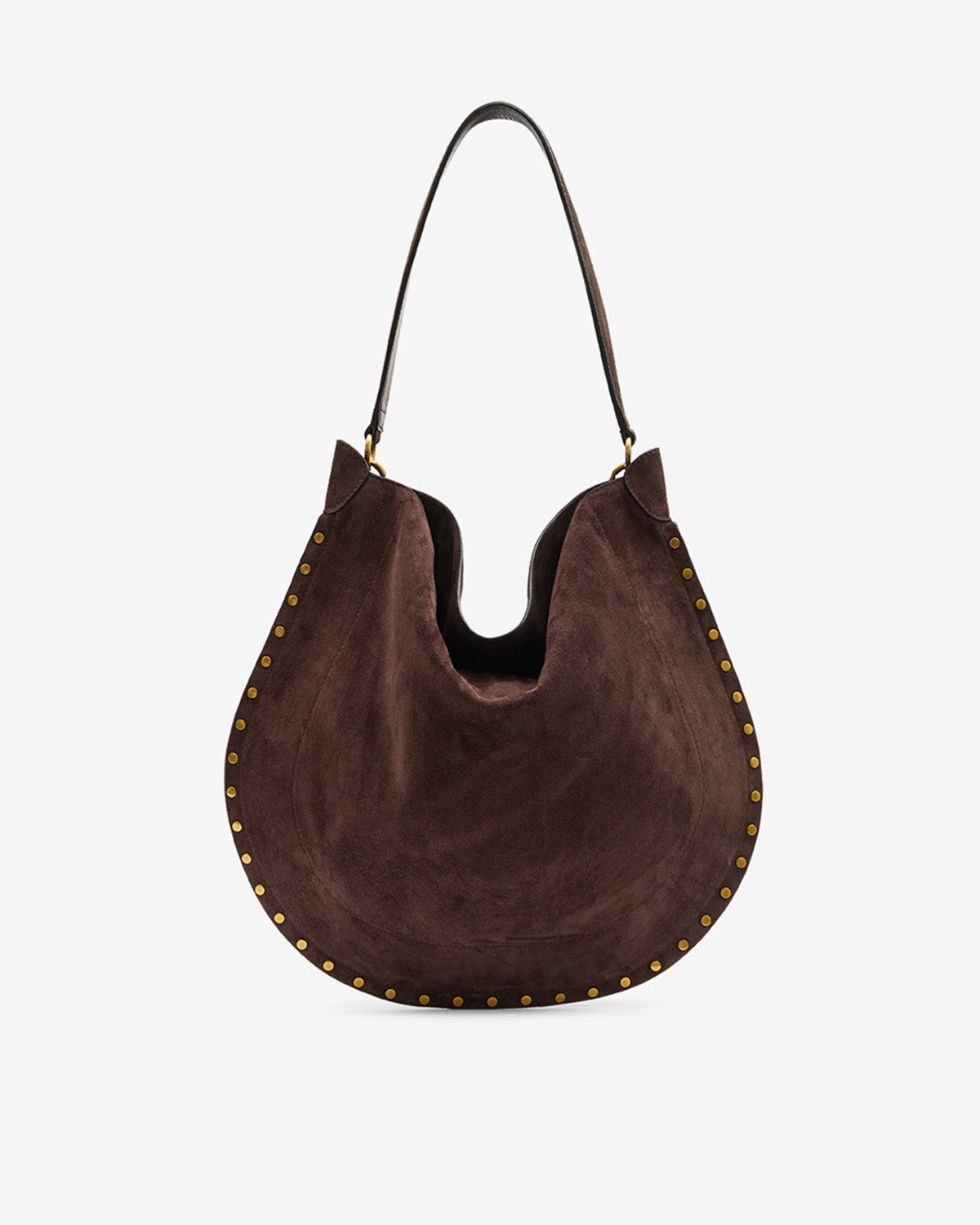 Sac Oskan Hobo Soft en cuir velours