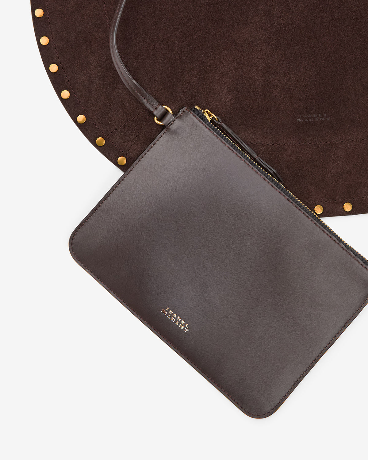 Sac Oskan Hobo Soft en cuir velours
