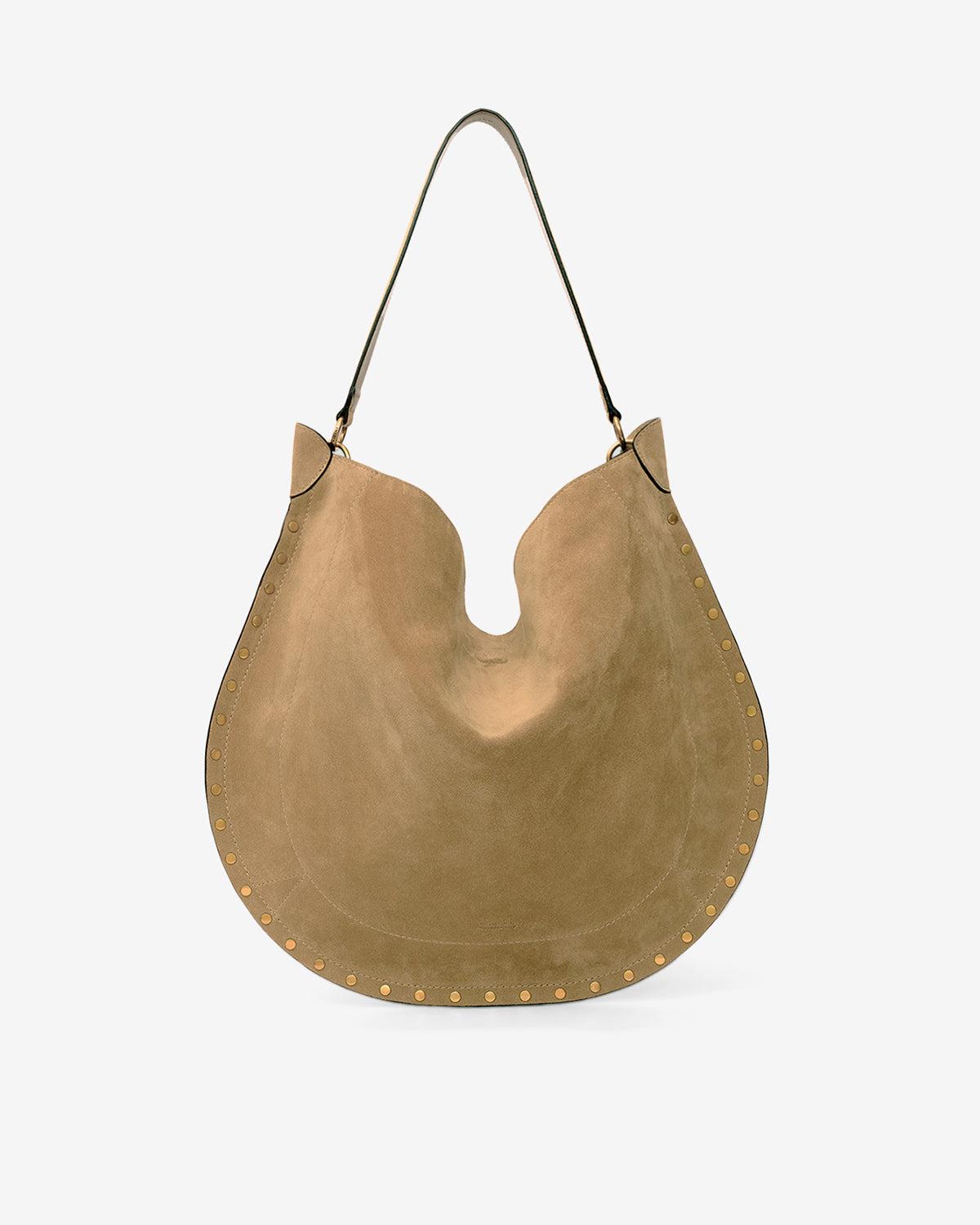 Sac Oskan Hobo Soft en cuir velours