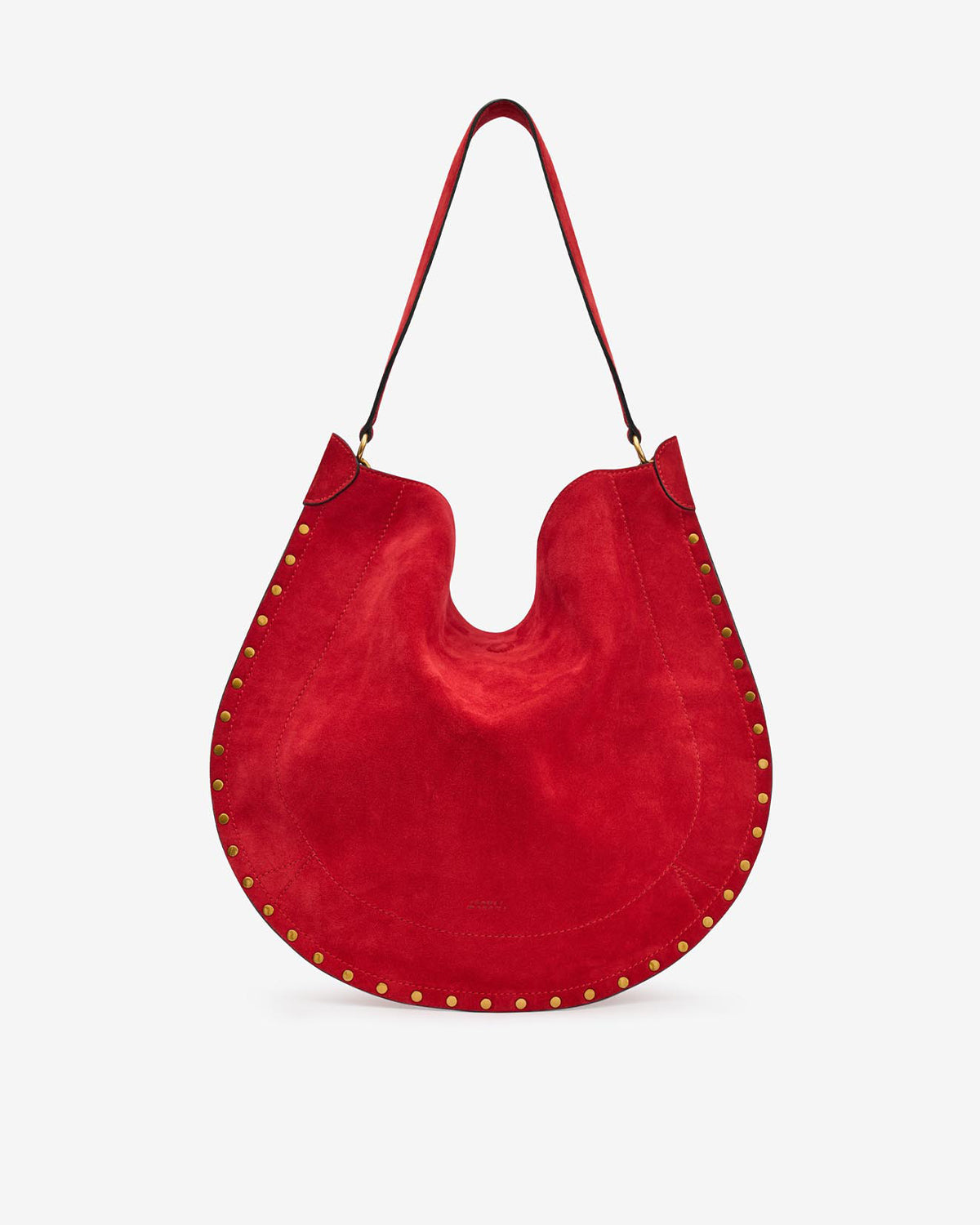 Sac Oskan Hobo Soft en cuir velours