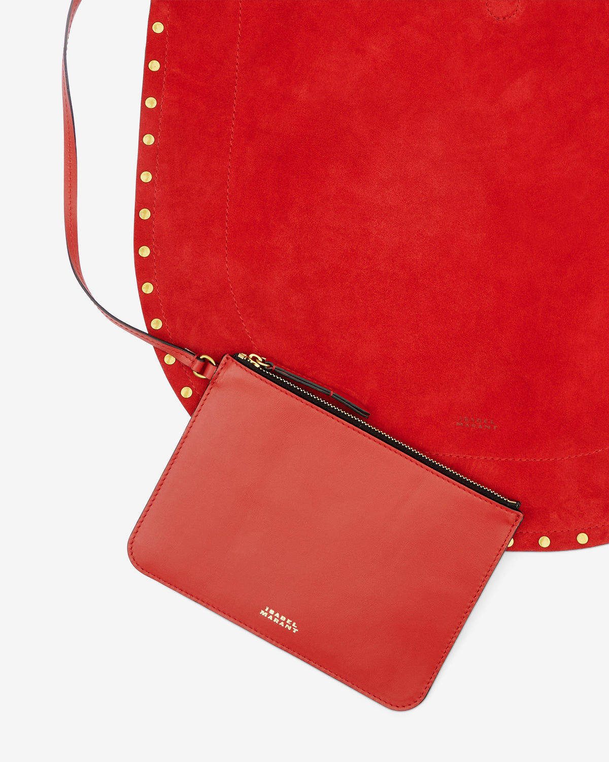 Sac Oskan Hobo Soft en cuir velours