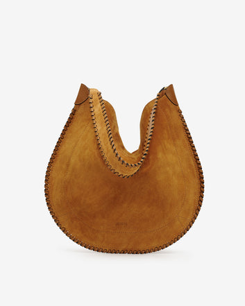 Sac Oskan Hobo Soft en cuir velours