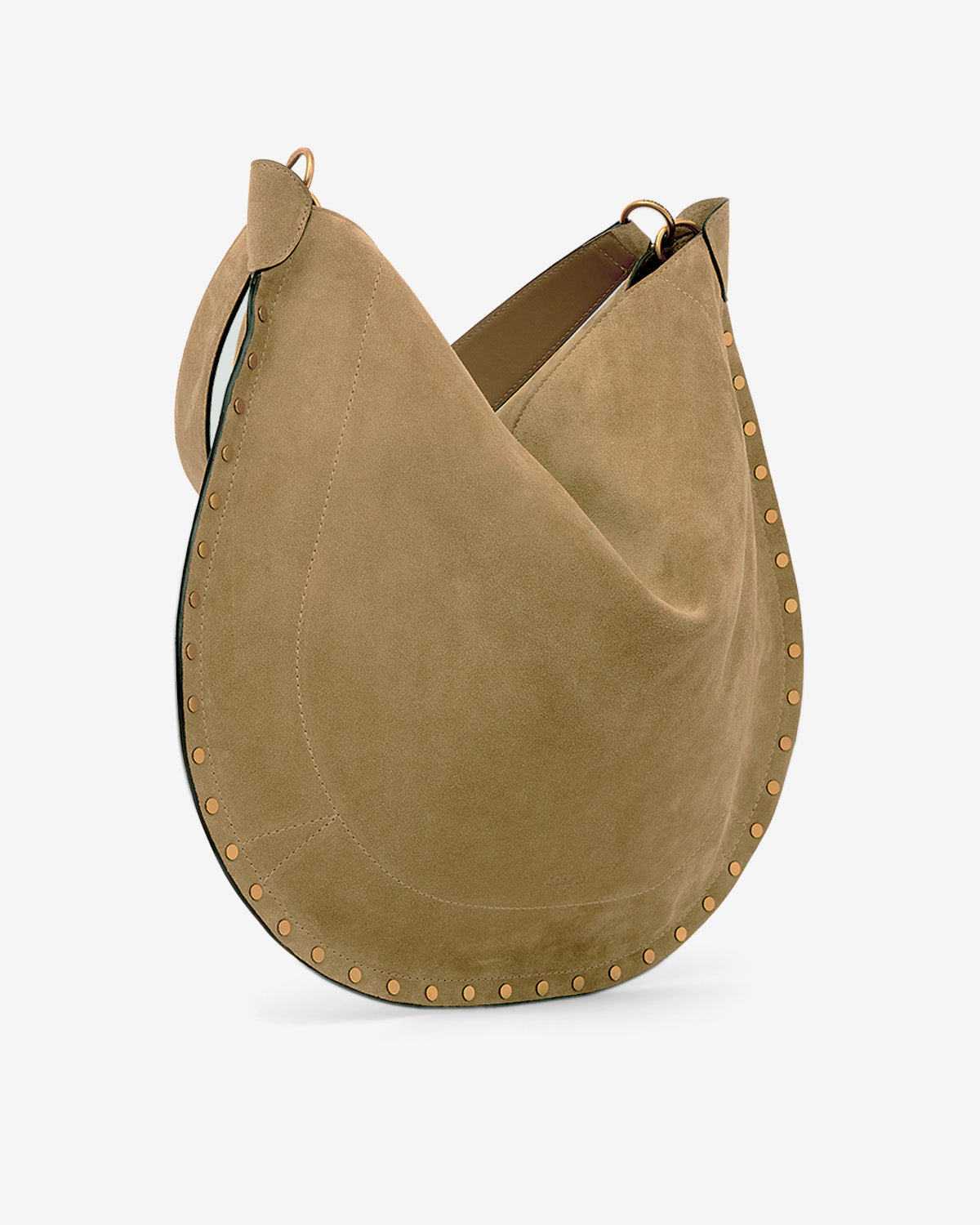 Sac Oskan Hobo Soft en cuir velours