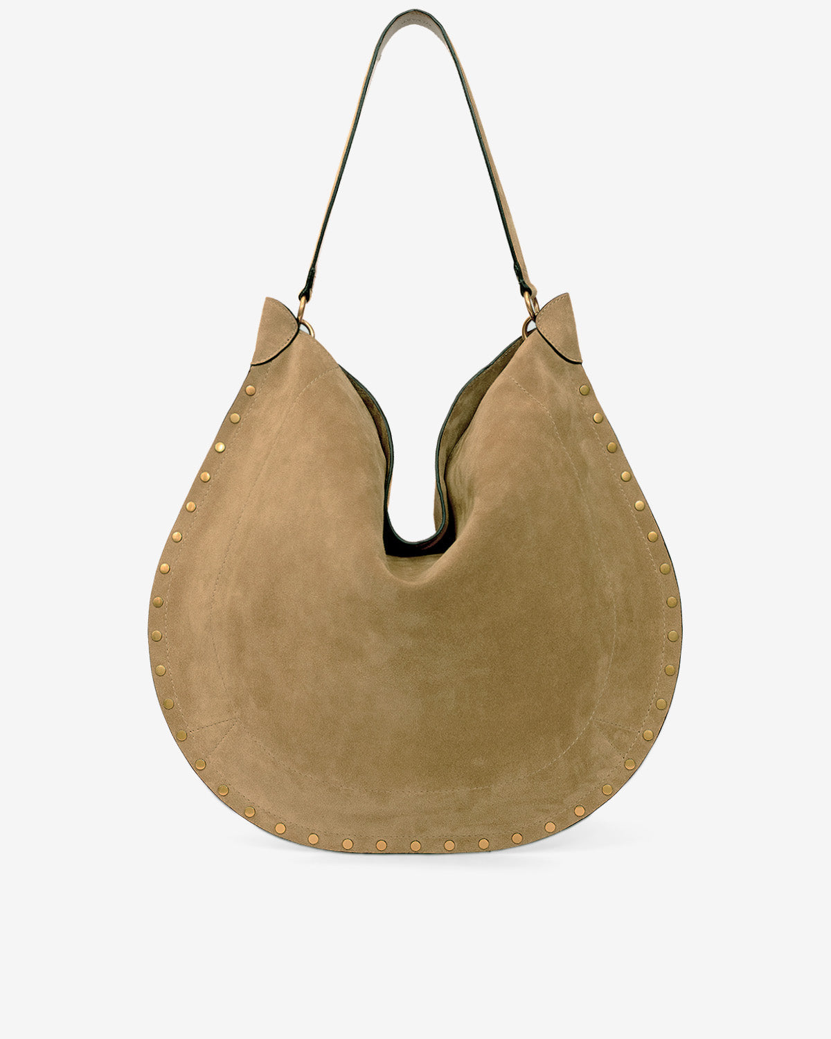 Sac Oskan Hobo Soft en cuir velours