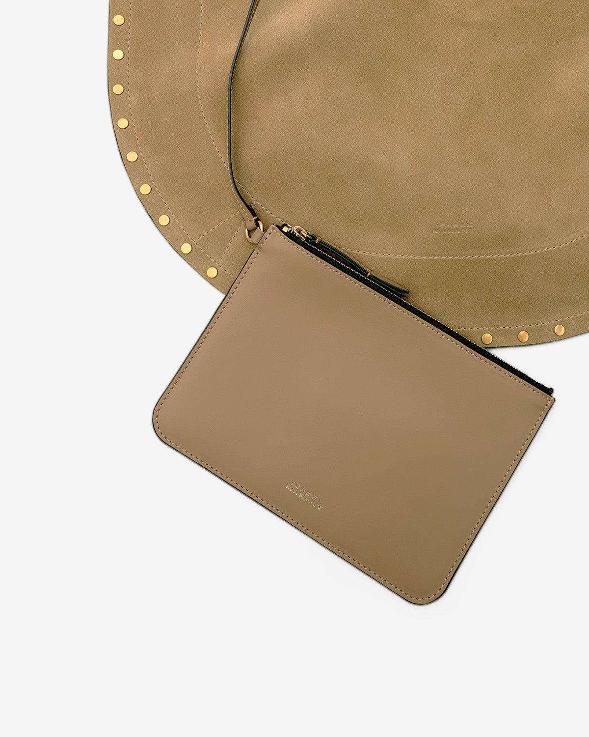 Sac Oskan Hobo Soft en cuir velours