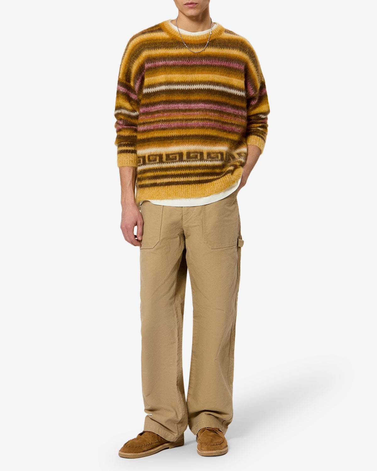 Pull Scolan en mohair