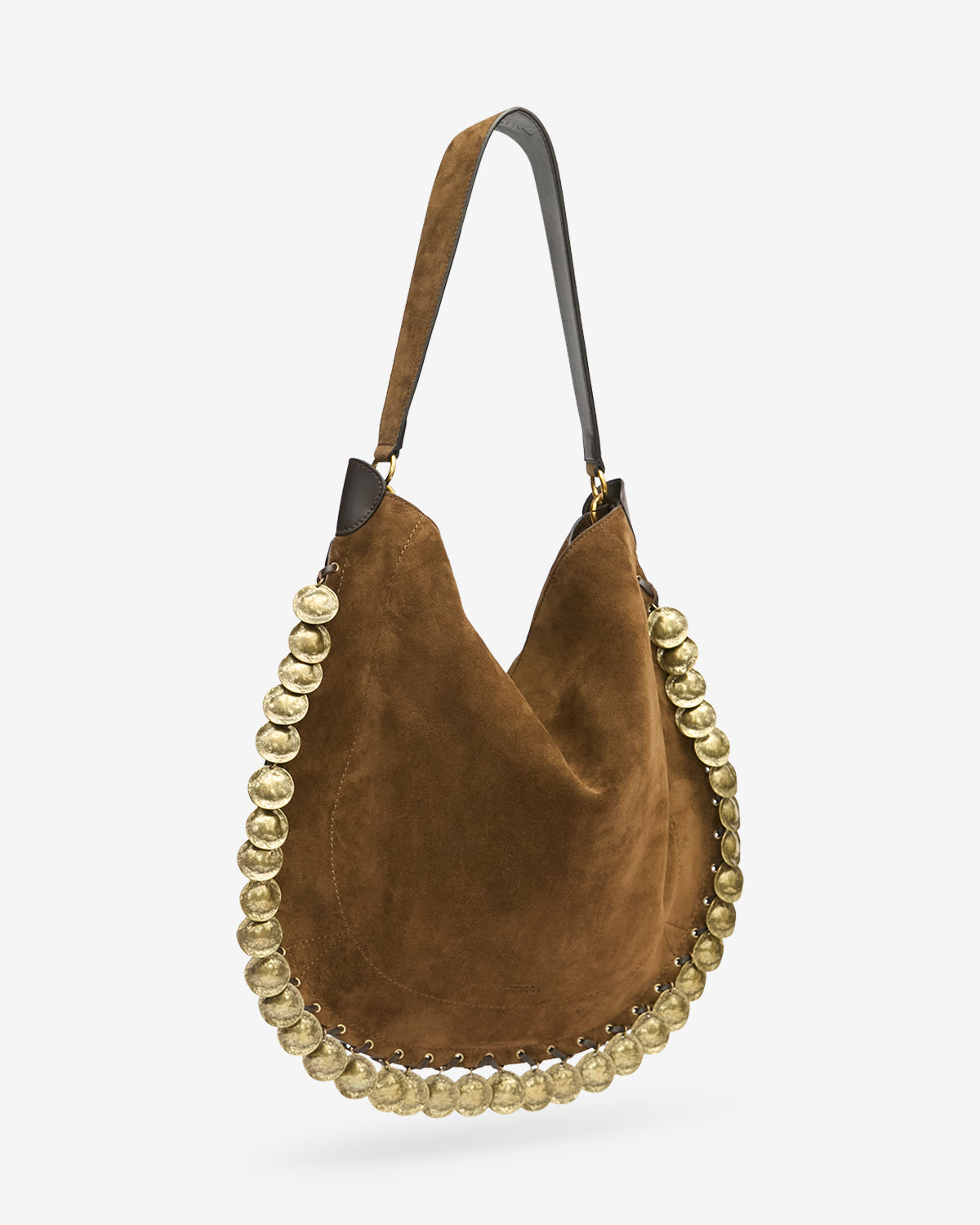 Sac Oskan Hobo Soft en cuir velours