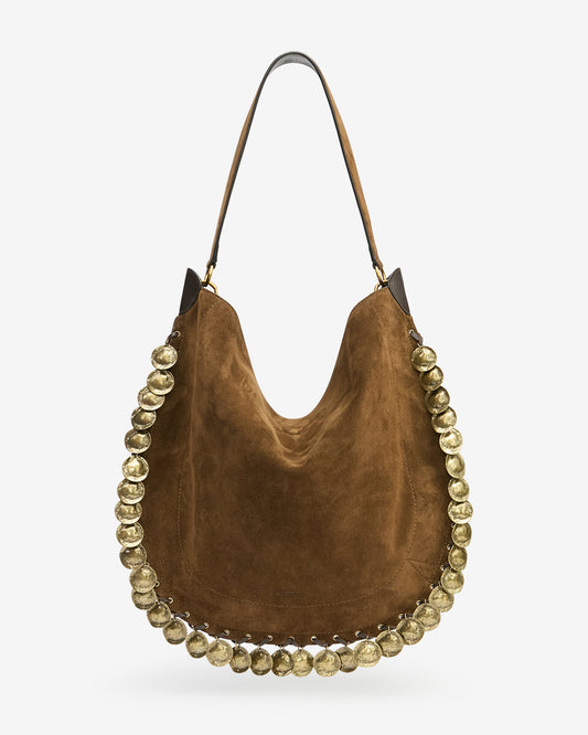 Sac Oskan Hobo Soft en cuir velours