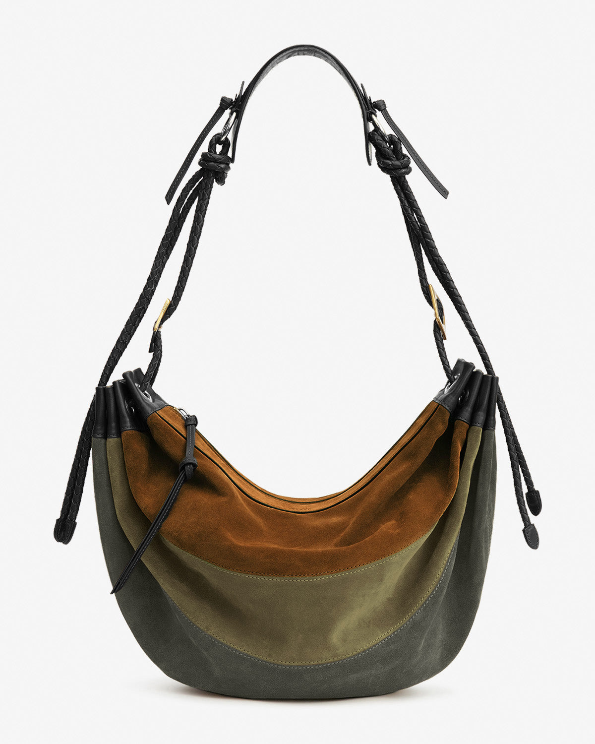 Sac Maia Large en cuir velours