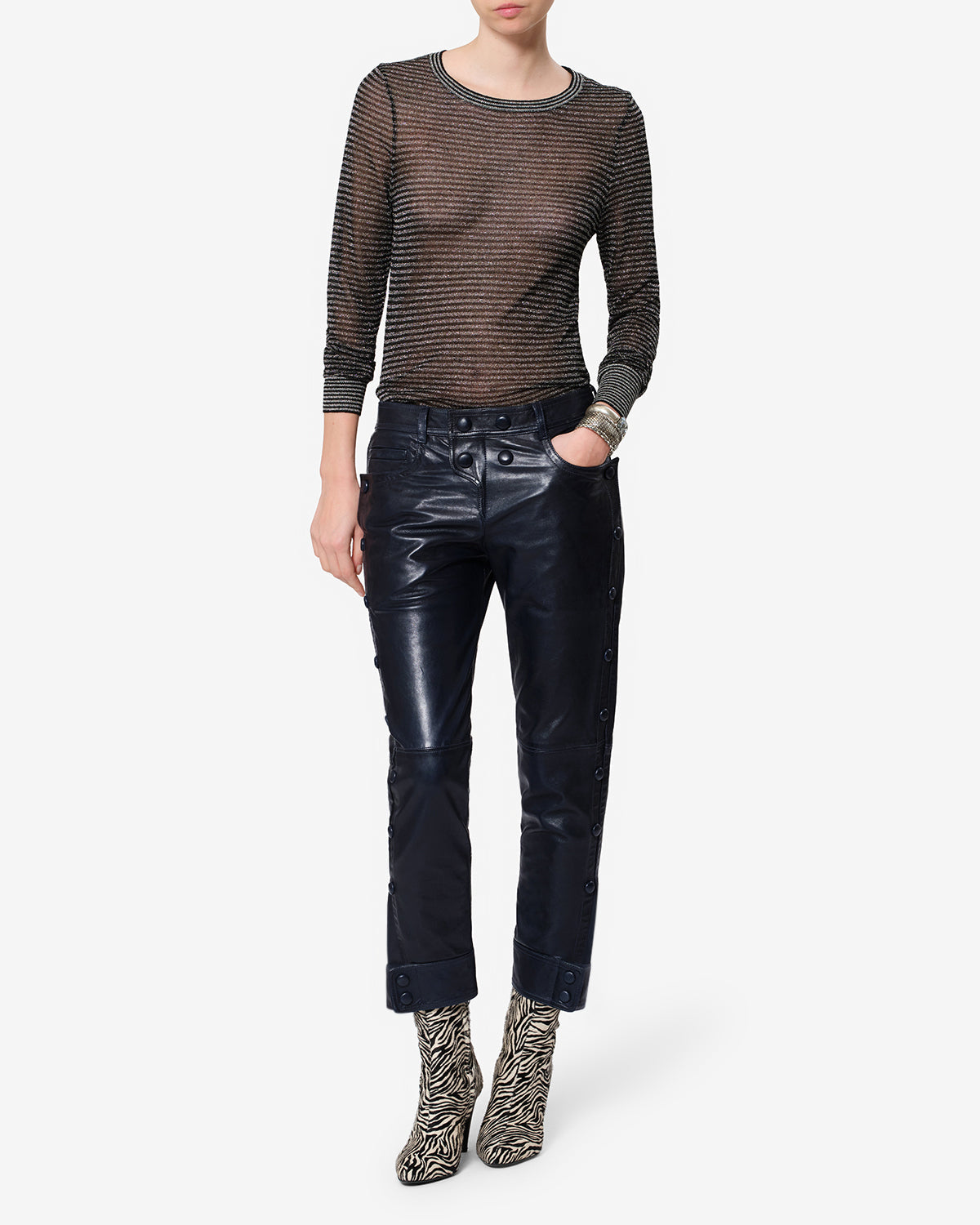 Pantalon Rolinda en cuir