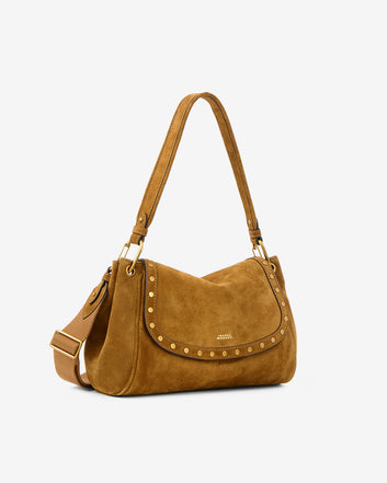 Sac Chany M en cuir velours
