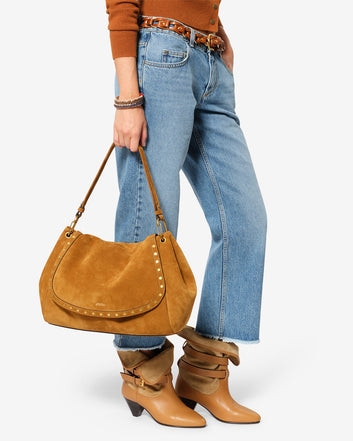 Sac Chany Xl en cuir velours