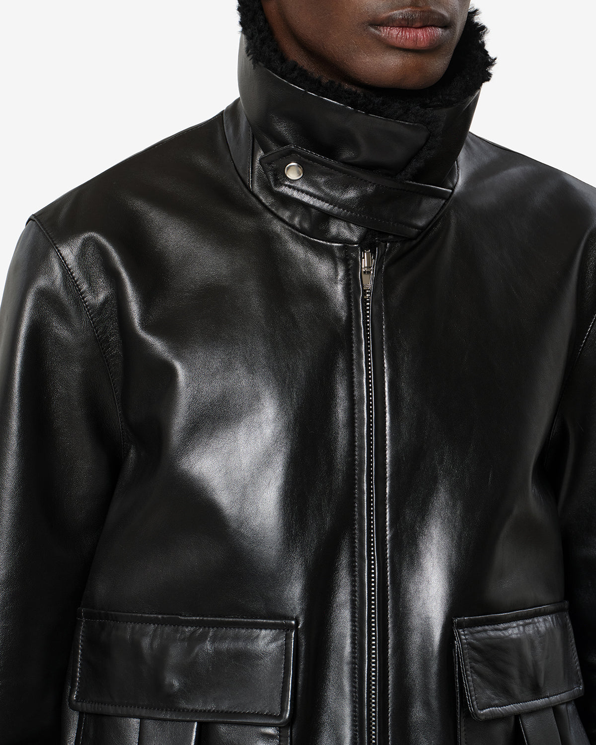 Veste Bowy en cuir